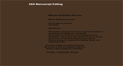 Desktop Screenshot of manuscriptediting.smithdocs.net