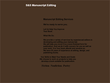 Tablet Screenshot of manuscriptediting.smithdocs.net